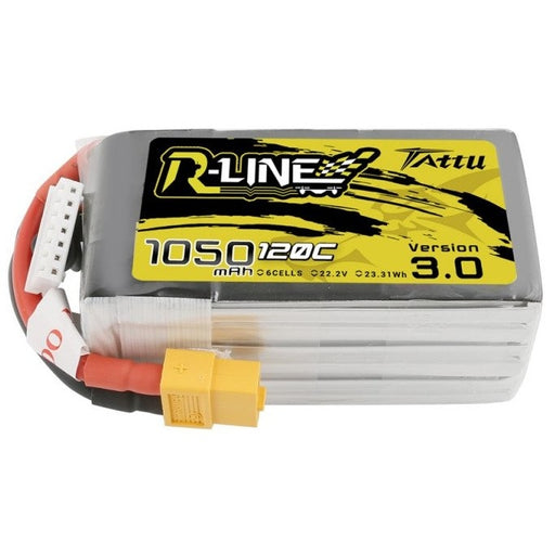 Батерия Tattu R-Line 6S1P XT60 1050mAh 120C 22.2V