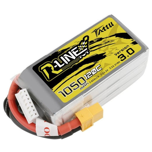 Батерия Tattu R-Line 6S1P XT60 1050mAh 120C 22.2V