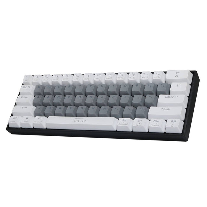 Безжична механична клавиатура Delux KM33 RGB двоен режим 