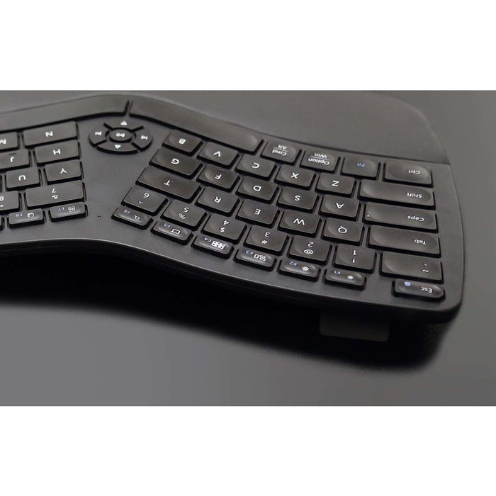 Безжична ергономична клавиатура Delux GM902 2.4G + BT 4.0