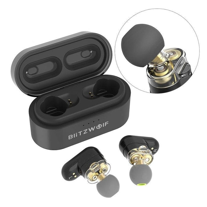 Безжични Bluetooth 5.0 слушалки Blitzwolf BW-FYE7 TWS