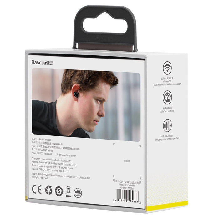 Безжични слушалки Baseus Encok WM01 Bluetooth 5.0