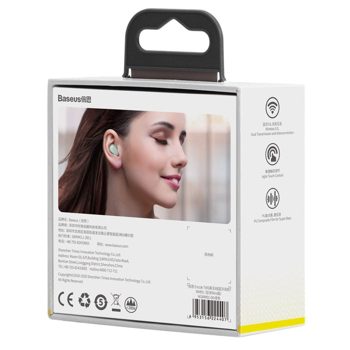 Безжични слушалки Baseus Encok WM01 Bluetooth 5.0