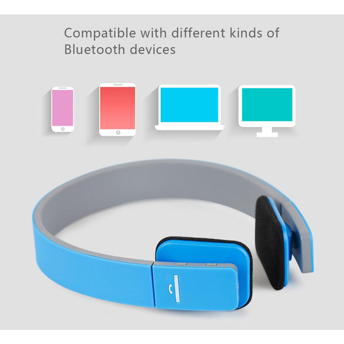 Безжични слушалки Bluetooth RH16 с микрофон и управление