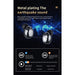 Безжични слушалки HQwear HYD04 Bluetooth 5.3 черен