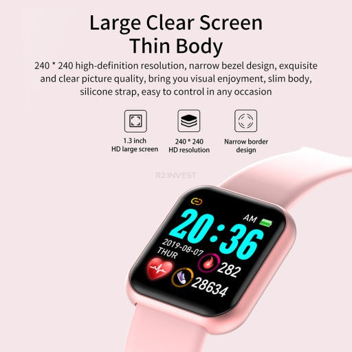 Смарт часовник HQWear L18 Розов