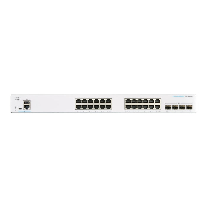 Комутатор/Суич CISCO CBS350 Managed 24 - port GE 4x1G SFP