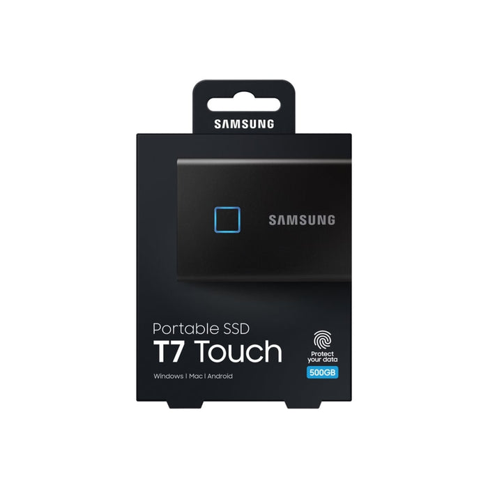SAMSUNG Portable SSD T7 Touch 500GB external USB 3.2 Gen.2