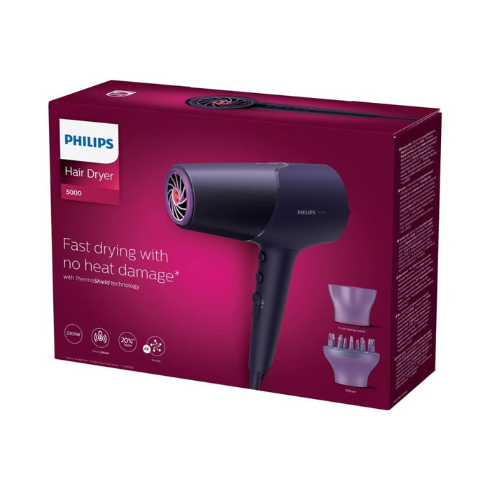 PHILIPS Сешоар 2300W Series 5000 ThermoShield