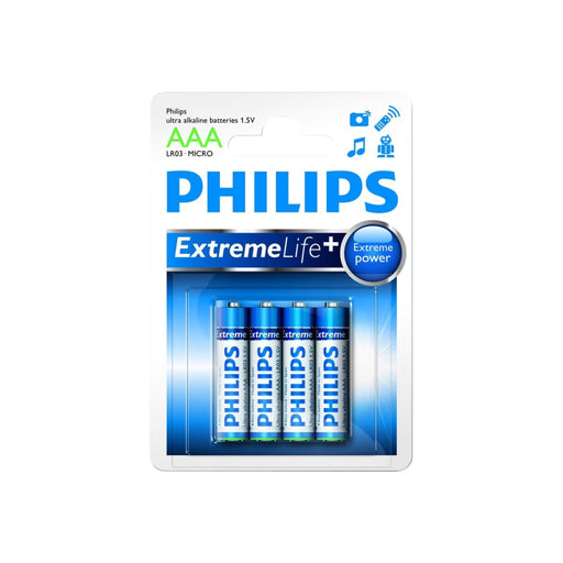 Philips Ultra Alkaline LR03 AAA 4бр