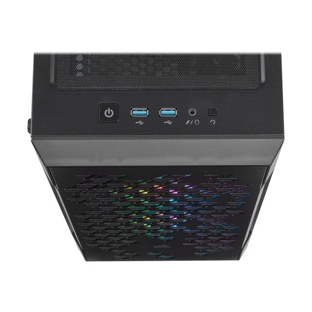 Computer кутия Corsair iCUE 220T RGB Airflow (Mid