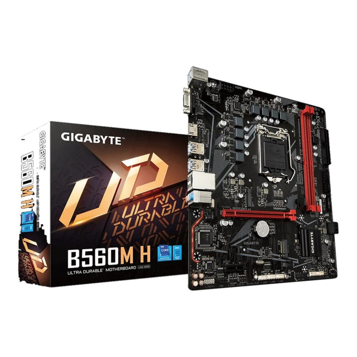 GIGABYTE B560M H LGA 1200 DDR4 4xSATA 2xM.2 mATX MB