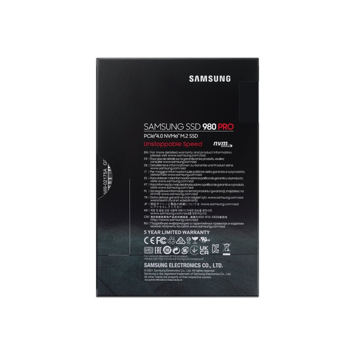 SAMSUNG SSD 980 PRO 1TB M.2 NVMe PCIe 4.0