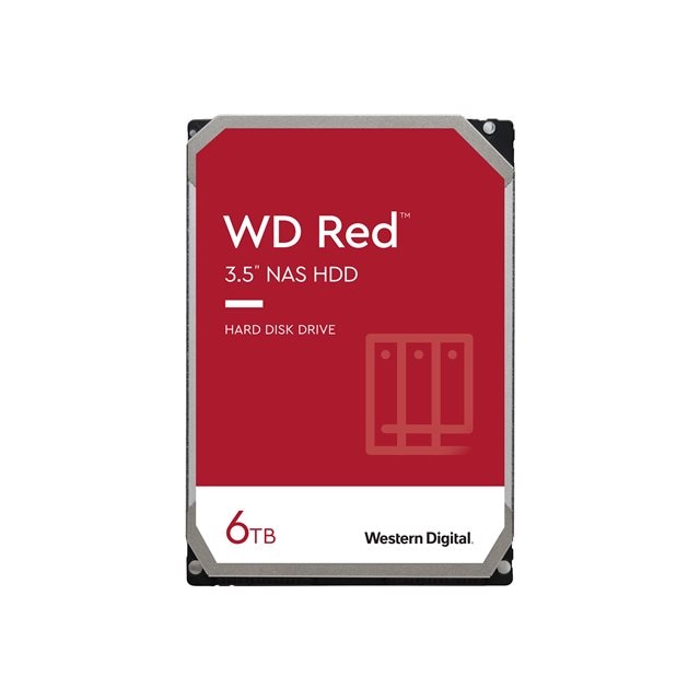 HDD 6TB SATAIII WD Red 256MB for NAS (3 years warranty)