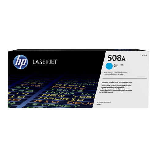 Тонер HP 508A original Toner cartridge CF361A cyan