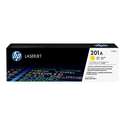 Тонер HP 201A original Toner cartridge CF402A yellow