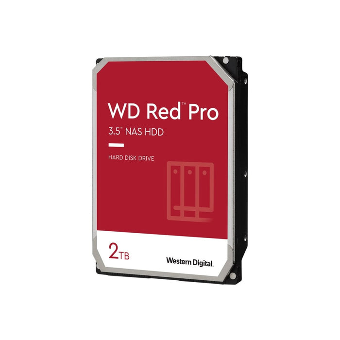 Вътрешен HDD WD Red Pro 2TB SATA 6Gb/s 64MB Cache Internal 8.9cm 3.5inch 24x7 7200rpm optimized for SOHO NAS systems 1-24 Bay HDD Bulk