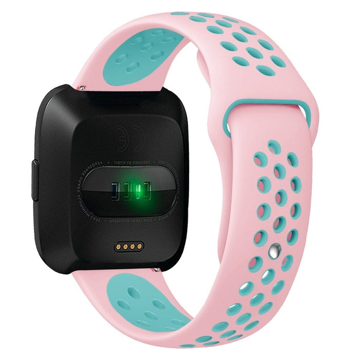 Дишаща силиконова каишка за Fitbit Versa/Versa 2