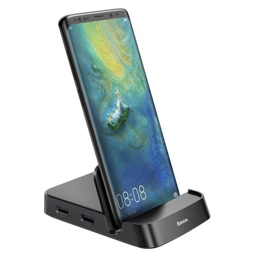 Докинг станция за смартфони HUB Baseus Mate 15W USB-C