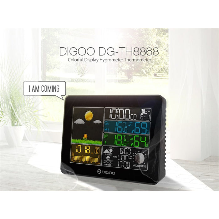 Домашна метеорологична станция Digoo DG-TH8868 Хигрометър 