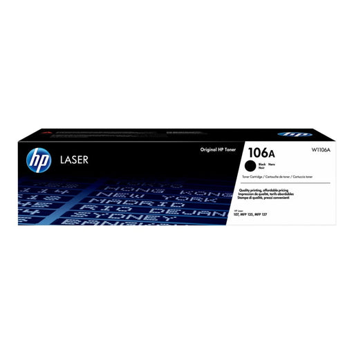 Тонер HP 106A Black Original Laser Toner Cartridge