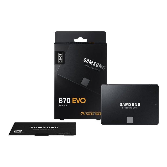 Вътрешен диск SAMSUNG SSD 870 EVO 250GB 2.5inch