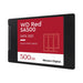 Вътрешен SSD WD Red SA500 NAS 500GB 2.5inch SATA