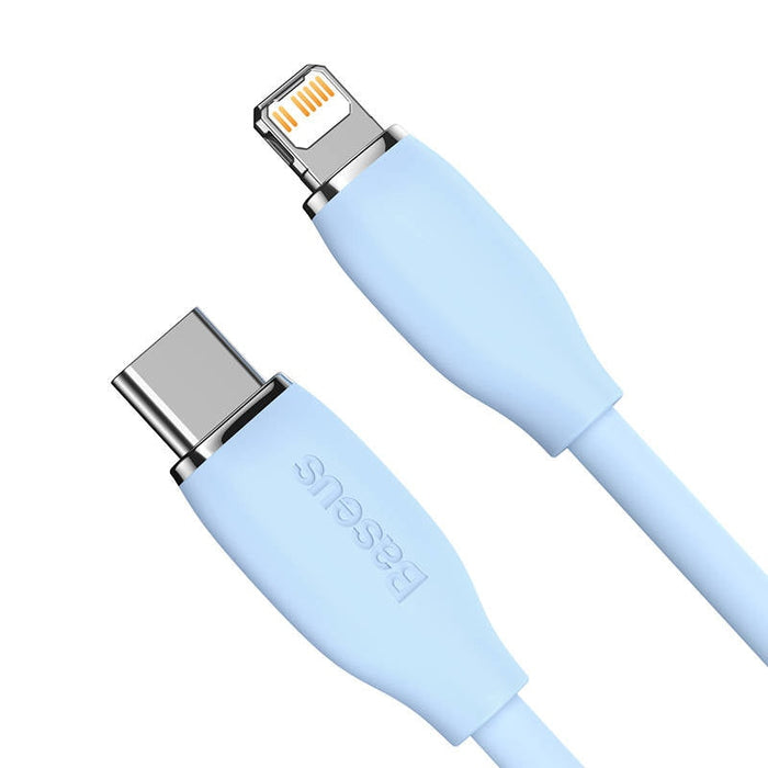Кабел за зареждане USB-C към Lightning Baseus Jelly 20W