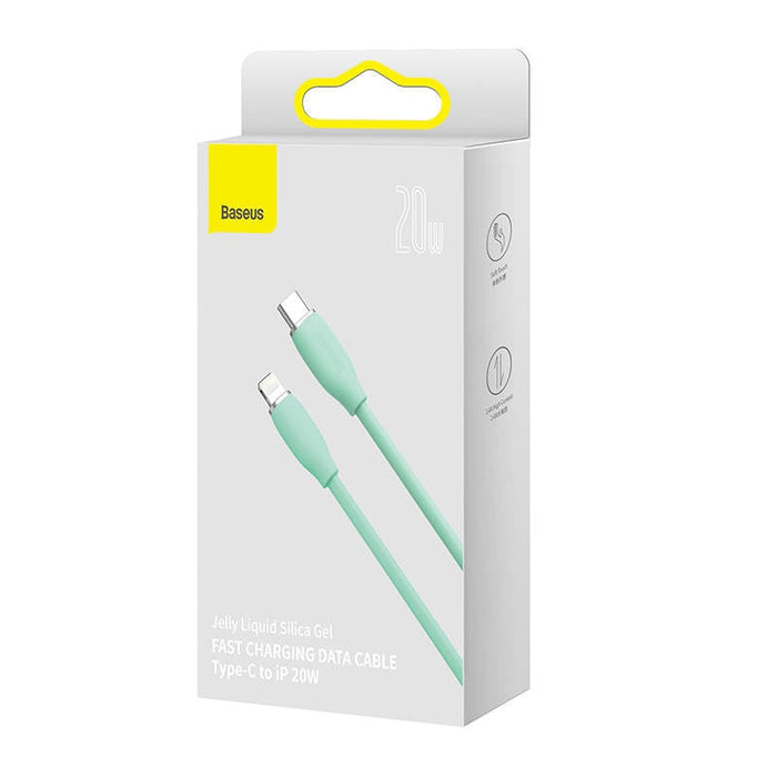 Кабел за зареждане USB-C към Lightning Baseus Jelly 20W
