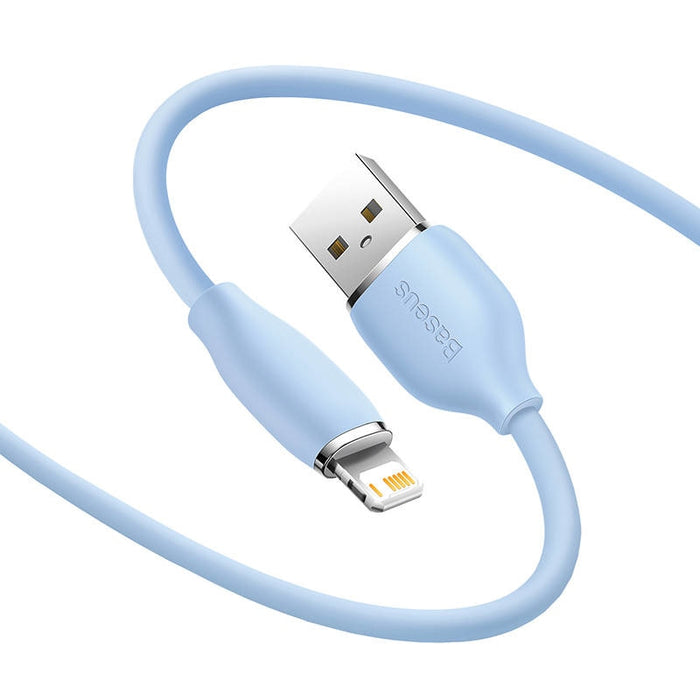 Кабел за зареждане USB към Lightning Baseus Jelly 2.4A 1.2m