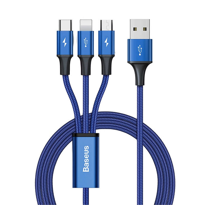 3 - в - 1 Кабел за зареждане USB към