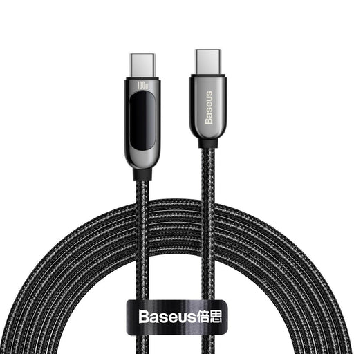 Кабел за зареждане USB - C към Baseus Display 100W 2m