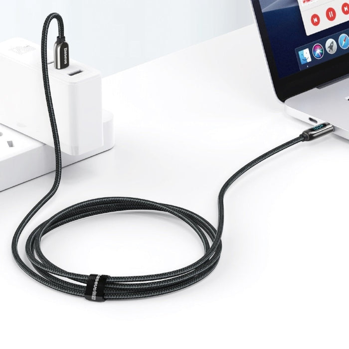 Кабел за зареждане USB - C към Baseus Display 100W 2m