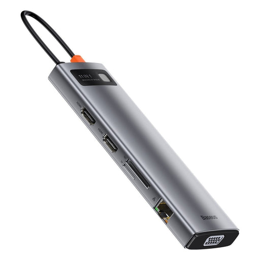 Хъб адаптер 11в1 Baseus Metal Gleam Series USB