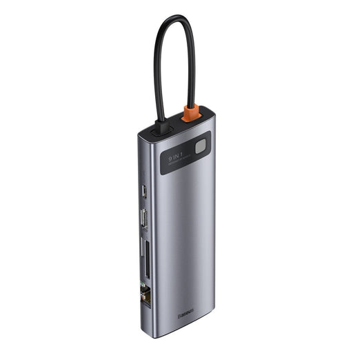Хъб адаптер 9в1 Baseus Metal Gleam Series USB