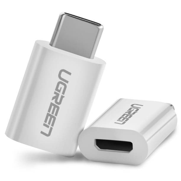 Адаптер Micro USB към USB - C UGREEN бял