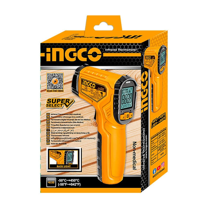 Безконтактен лазерен термометър INGCO