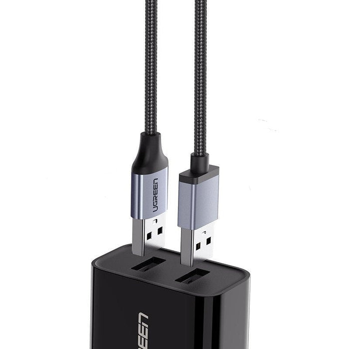 Кабел USB към Micro USB UGREEN, 1m, сив