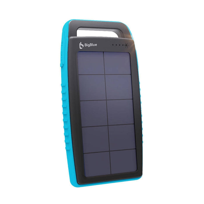 Преносима батерия BigBlue BET111 15000mAh, соларно зареждане, IPX4, 2 USB порта
