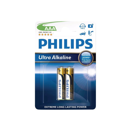 Philips Ultra Alkaline LR03 AAA 2бр.