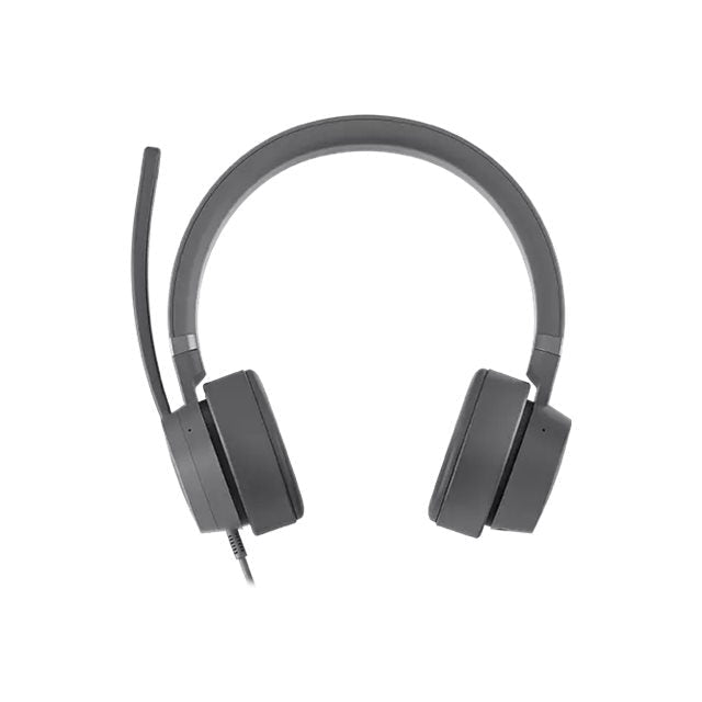 Слушалки LENOVO Go ANC USB - C 107 dB + / - 3dB 40mm 2m сиви