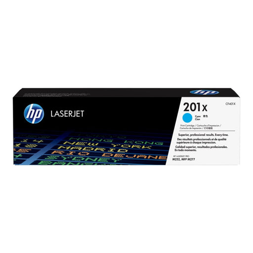 Тонер HP 201X original Toner cartridge CF401X cyan