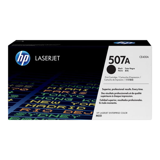 Consumable HP 507A Original LaserJet cartridge black 5500 Pa