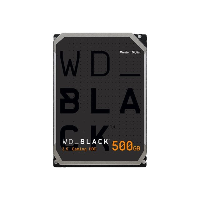 WD Desktop Black 500GB HDD 7200rpm 6Gb/s 150MB/s serial ATA