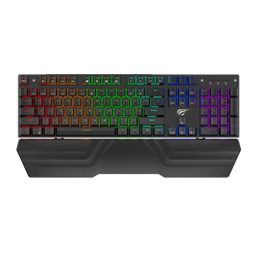 Гейминг клавиатура Havit KB856L RGB със стойка