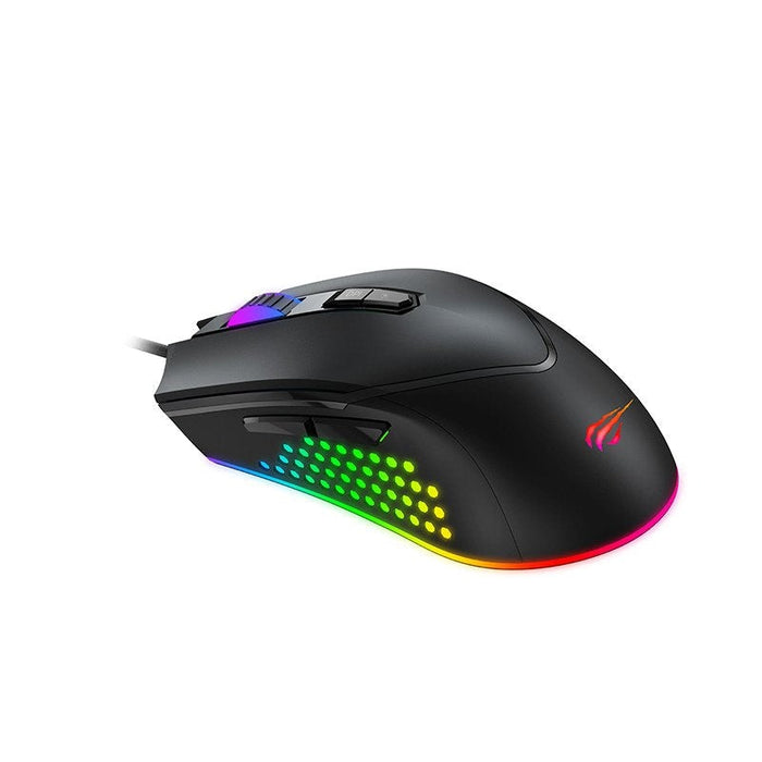 Гейминг мишка Havit GAMENOTE MS814 RGB 1000-7000DPI