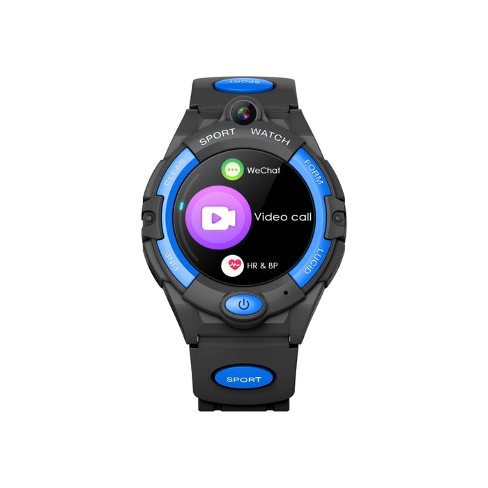 Смарт часовник Vektros VM10 - син и черен с видео разговор