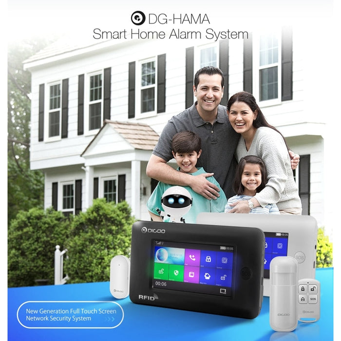 Интелигентна домашна алармена система Digoo DG-HAMA 433MHz 