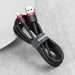 Кабел Baseus Cafule USB към USB-C 2A