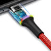 Кабел с LED подсветка Baseus Halo USB към Micro USB 2A 3m